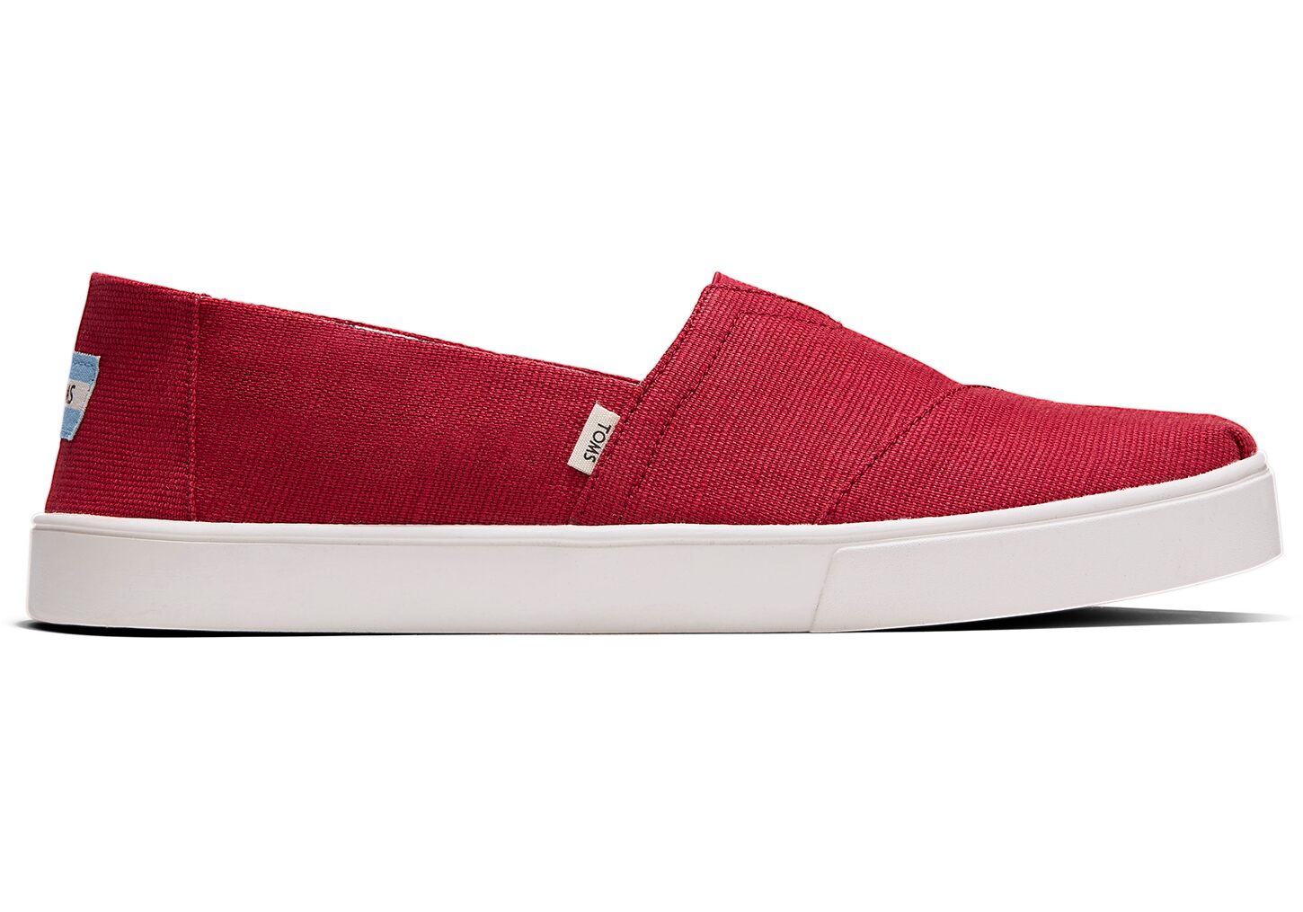 Toms Venice Canvas Cupsole Classics - Mens Alpargata Espadrilles - Red - NZ - 429763RLN